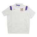 NIKE Mens White & Purple Golden Bears Football 1/4 Zip XL Sweatshirt