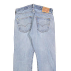 LEVI'S 501 Mens Jeans Blue Regular Straight Denim Light W32 L26 Classic Fit