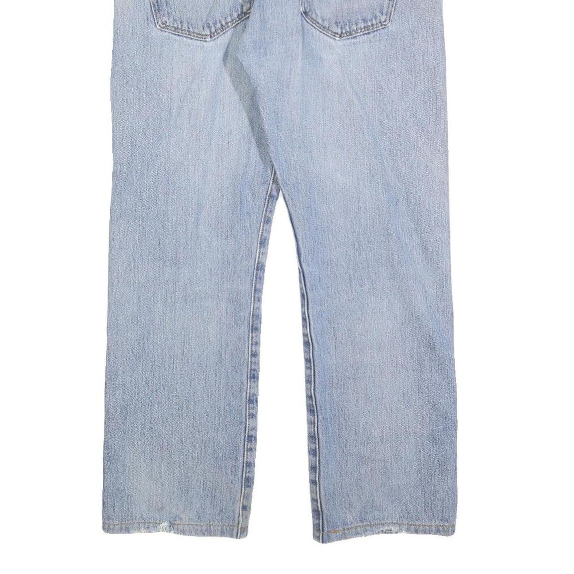 LEVI'S 501 Mens Jeans Blue Regular Straight Denim Light W32 L26 Classic Fit