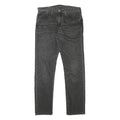 LEVI'S Mens Slim Fit Black Denim Jeans Cotton Blend Zip W30 L29 Classic Stylish
