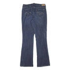 LEVI'S Womens Regular Blue Denim Straight Jeans W30 L32 Classic Cotton Blend Zip