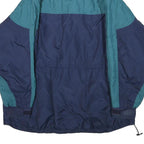 COLUMBIA Mens Blue & Teal Outdoor Jacket L Polyamide Blend Windbreaker Zip