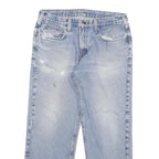 CARHARTT Mens Relaxed Jeans Blue Denim W34 L28 Cotton Blend Zip Casual Workwear