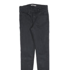 LEVI'S 710 Womens Jeans Black Slim Skinny Denim Medium W28 L32 Stretch