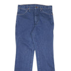 WRANGLER Womens Jeans Blue Regular Straight Denim W33 L32 Classic Cotton Blend