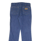 WRANGLER Womens Jeans Blue Regular Straight Denim W33 L32 Classic Cotton Blend