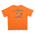 MAJESTIC Mens Orange San Francisco Giants Graphic T-Shirt XL Short Sleeve Crew