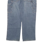 AQH Mens Jeans Blue Relaxed Straight Denim Medium W40 L30 Casual Comfortable