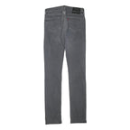 LEVI'S 510 Mens Slim Grey Denim Raw W30 L34 Slim Fit Zip Closing Jeans