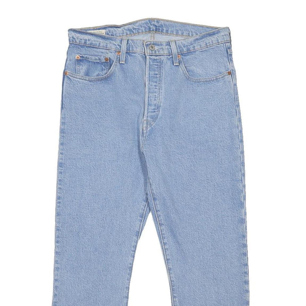LEVI'S 501 BIG E Womens Jeans Blue Regular Straight Denim Light W31 L26 Iconic