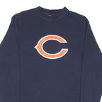 NFL Mens Navy Patterned Jumper Crew Neck Basic Knit M Comfortable Casual