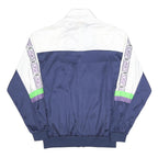 ASICS Mens Blue White & Purple Retro Track Jacket L Polyester Zip Sportswear