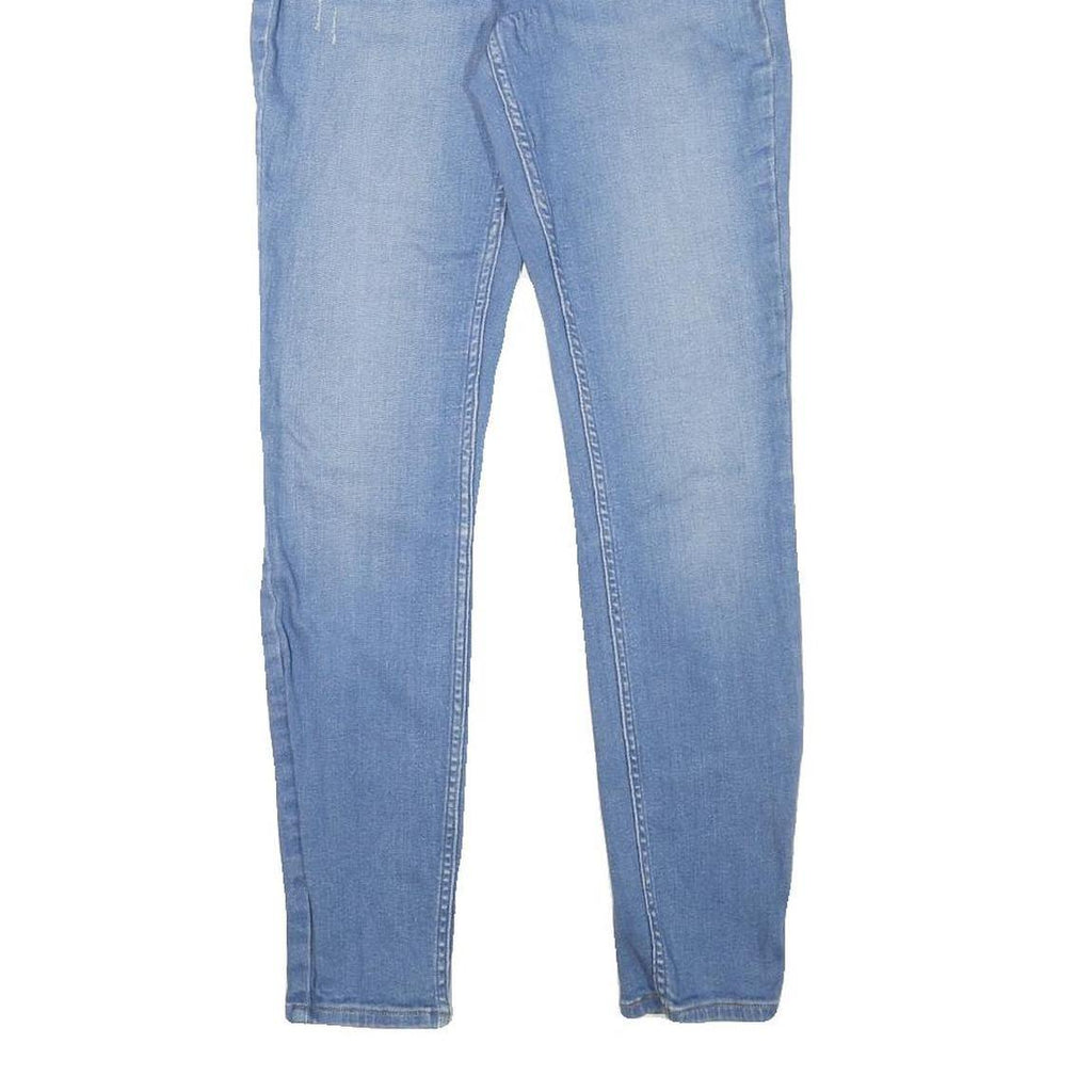 CALVIN KLEIN JEANS Womens Slim Light Blue Denim Skinny Cotton Blend W26 L28