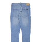CALVIN KLEIN JEANS Womens Slim Light Blue Denim Skinny Cotton Blend W26 L28