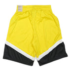 NIKE Mens Yellow Black Casual Shorts M W28 Polyester Sportswear Gym