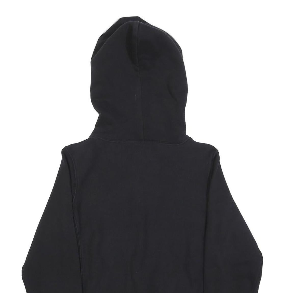 CHAMPION REVERSE WEAVE Womens Black Hoodie S Cotton Classic Pullover Sweatshirt