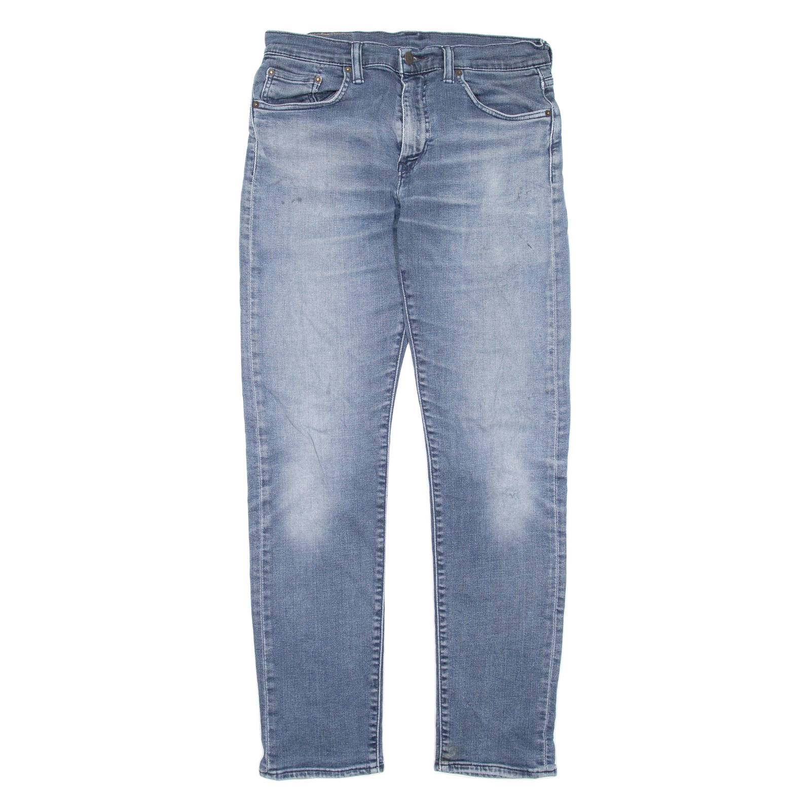 LEVI'S 502 Jeans Mens Blue Regular Tapered Stone Wash W30 L32
