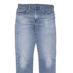 LEVI'S 502 Jeans Mens Blue Regular Tapered Stone Wash W30 L32