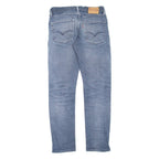 LEVI'S 502 Jeans Mens Blue Regular Tapered Stone Wash W30 L32