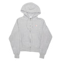 CHAMPION REVERSE WEAVE Womens Grey Hoodie Full Zip XS