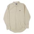 WRANGLER Womens Beige Cotton Blend Shirt XL Western Style Casual
