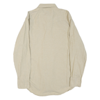 WRANGLER Womens Beige Cotton Blend Shirt XL Western Style Casual