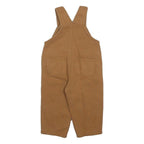 CARHARTT Boys Brown Tan Dungarees Regular Fit Cotton Blend 2Y W26 L11 Kids