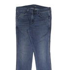 LEVI'S Womens Jeans Blue Regular Straight Denim Medium W29 L27 Classic Cotton