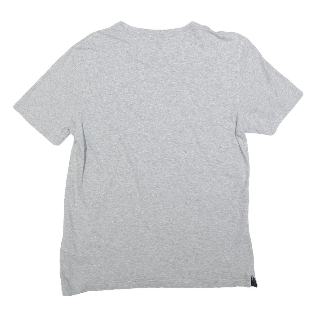 TED BAKER Mens Grey Graphic T-Shirt M Short Sleeve Crew Neck Casual Cotton Blend