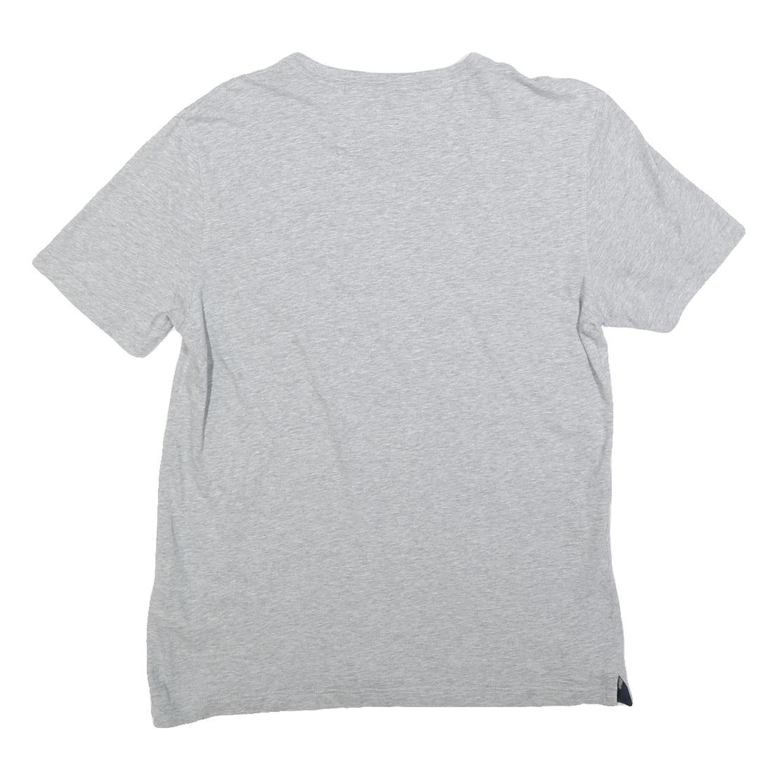 TED BAKER Mens Grey Graphic T-Shirt M Short Sleeve Crew Neck Casual Cotton Blend