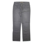 GUESS JEANS Mens Jeans Grey Regular Straight Stone Wash W33 L33