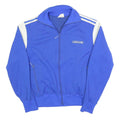 ADIDAS Mens Blue White Zip Up Track Jacket S Polyester Blend Sport Casual