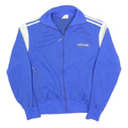 ADIDAS Mens Blue White Zip Up Track Jacket S Polyester Blend Sport Casual
