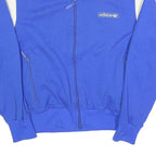 ADIDAS Mens Blue White Zip Up Track Jacket S Polyester Blend Sport Casual