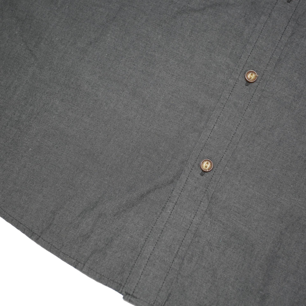 LEVI'S Mens Black Plain Shirt M Cotton Blend Casual Button Shirt