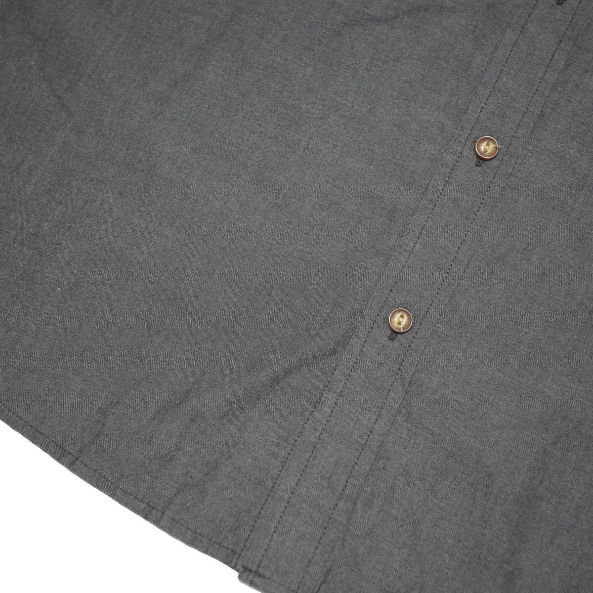 LEVI'S Mens Black Plain Shirt M Cotton Blend Casual Button Shirt