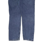 WRANGLER Mens Regular Blue Denim Medium Fit Jeans W38 L30 Classic Cotton Zip