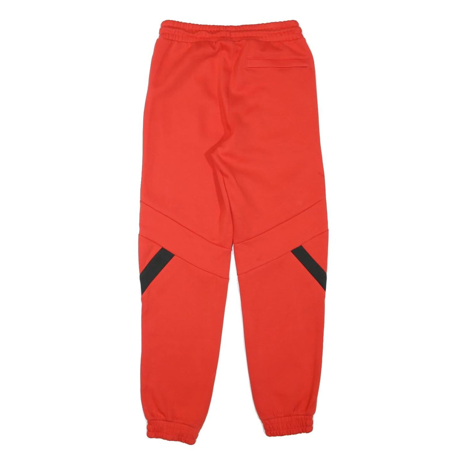 PUMA Mens Joggers Red Slim Tapered S W30 L29 Sportswear Casual Bottoms