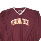 PRO PLAYER Mens Maroon Virginia Tech Pullover Jacket XL Polyester Blend Sport