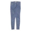 LEVI'S Womens Slim Blue Denim Slim Jeans W29 L32 Zip Cotton Blend