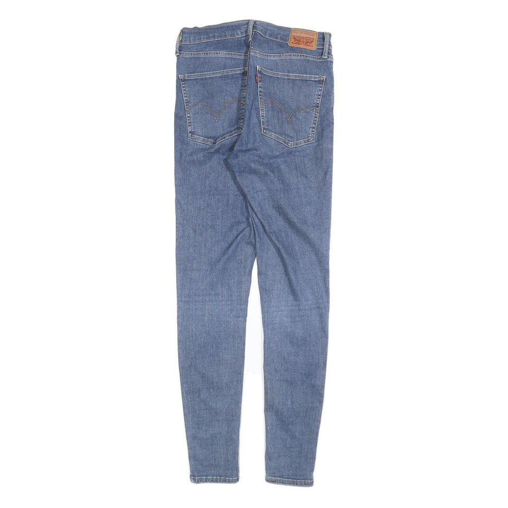 LEVI'S Womens Slim Blue Denim Slim Jeans W29 L32 Zip Cotton Blend