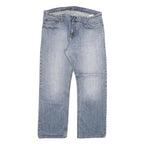 CARHARTT Mens Jeans Blue Regular Straight Denim Rinse W38 L30 Casual Workwear