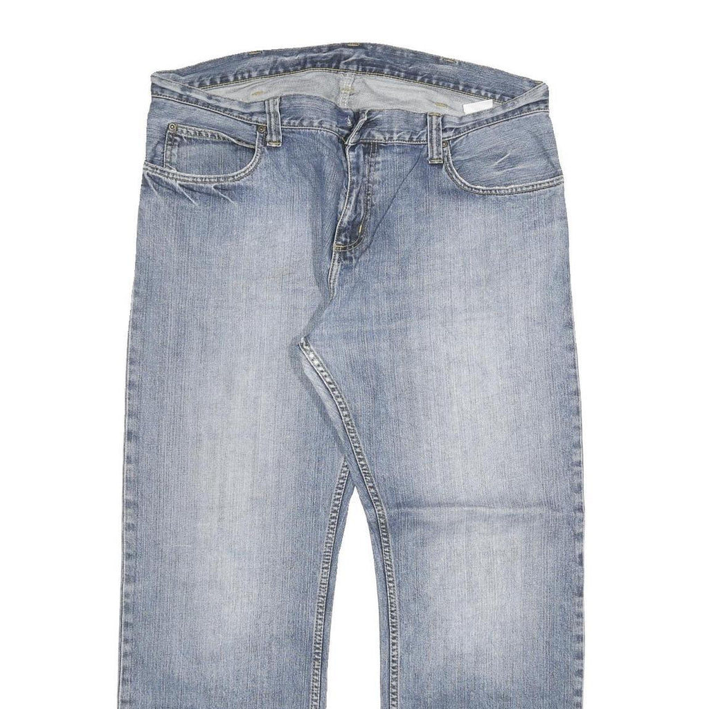 CARHARTT Mens Jeans Blue Regular Straight Denim Rinse W38 L30 Casual Workwear