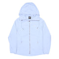 JACK WOLFSKIN Womens Blue Light Blue Hooded Zip Jacket Polyester XS Outdoor