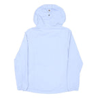 JACK WOLFSKIN Womens Blue Light Blue Hooded Zip Jacket Polyester XS Outdoor