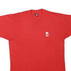 THE BEST Mens Red Graphic T-Shirt L Short Sleeve Crew Neck AT&T Logo