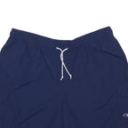 CHAMPION Mens Navy Blue Cargo Shorts XL W36 Elastic Waist Drawstring
