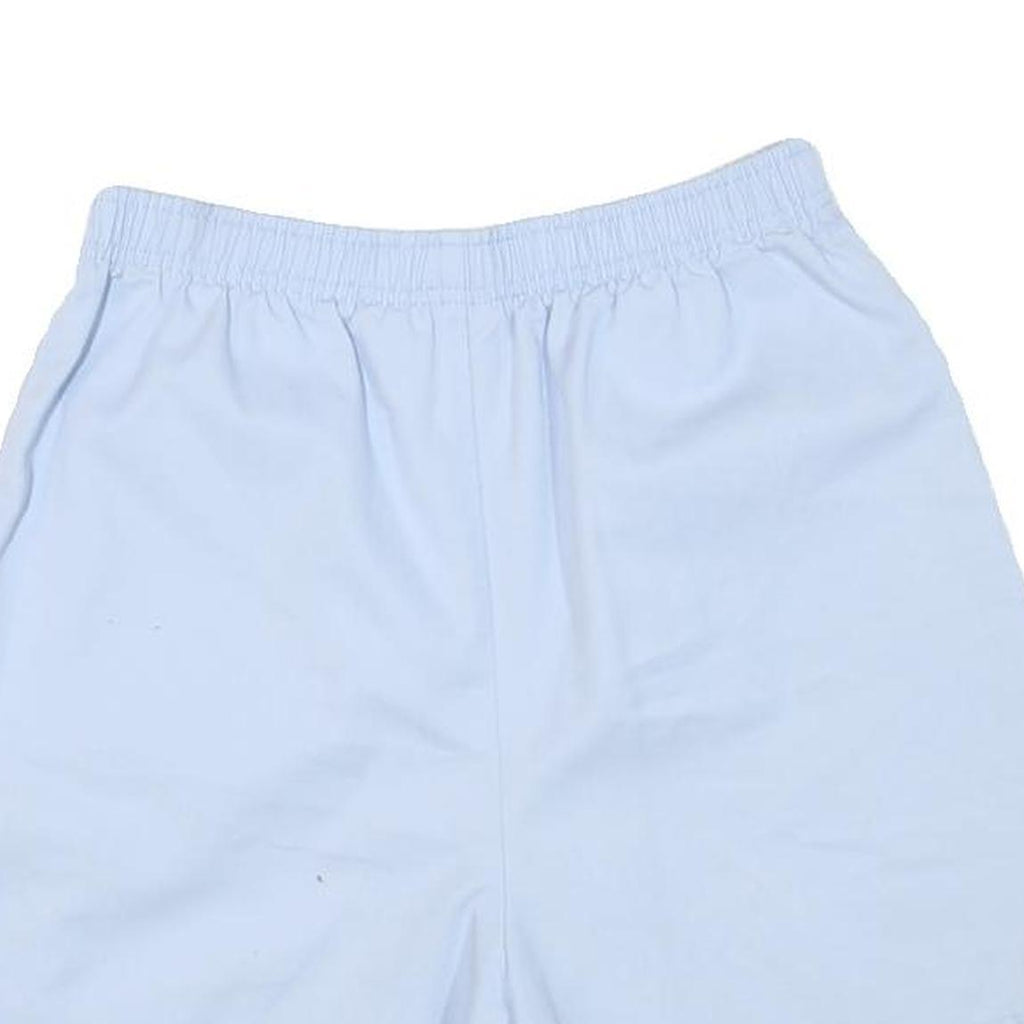 CABIN CREEK Womens Shorts White Casual S W24 Lightweight Cotton Blend Summer