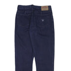 BIG FOLLIE Womens Jeans Blue Slim Skinny Denim Dark W30 L28 Stylish Zip