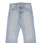 LEVI'S 501 Mens Jeans Blue Regular Straight Denim Light W30 L26 Classic Button